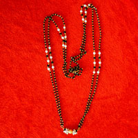 Gold Forming Moti mangalsutra